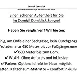 Domizil Domblick City, Garage, 50m2