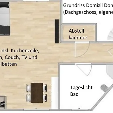 Domizil Domblick City, Garage, 50m2 * Speyer